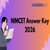 NIMCET Answer Key 2025 (Out) - Download Answer Key at nimcet.admissions.nic.in